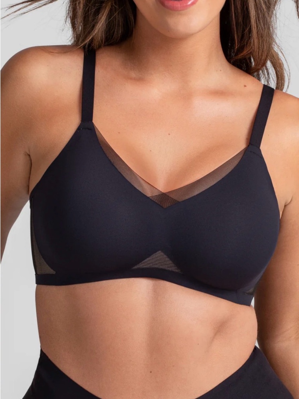 Honeylove Black Crossover Bra Size 2X New with Tags